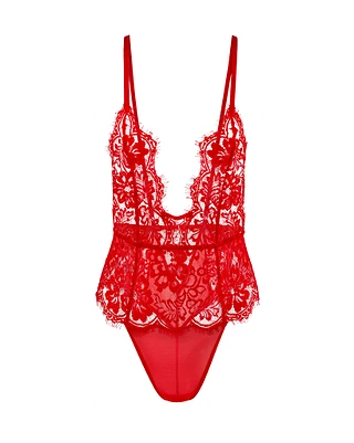 Anouchka Dark Red Unlined lingerie bundle Still 2