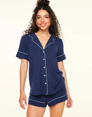 Jane B1 Dark Blue sleepwear bundle Model 1
