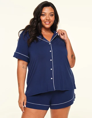 Jane B1 Dark Blue Plus sleepwear bundle Model 2