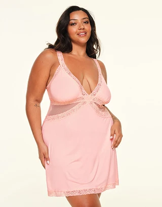 Primrose B1 Light Pink Plus sleepwear bundle Model 2