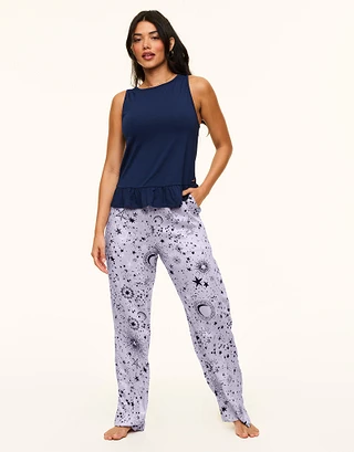 Aerys Dark Blue sleepwear bundle Model 1
