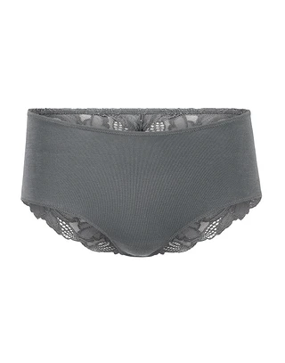 Teagan Shortie Dark Gray panty bundle Still 1
