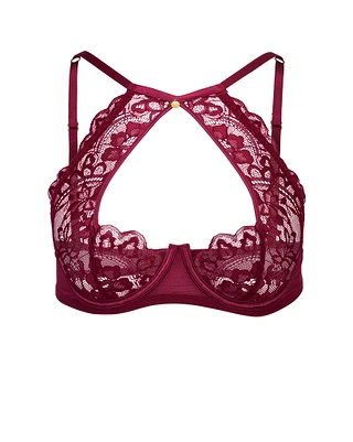 Beet Red Talulah Unlined Bra Still 2