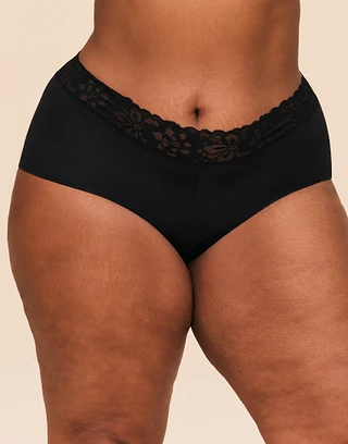 Leondre C1 Shortie Black Plus panty bundle Model 2