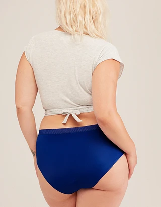 Madison Midi Brief Dark Blue Plus panty bundle Model 2