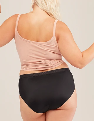 Madison Midi Brief Black Plus panty bundle Model 2