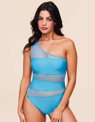 Kimora Medium Blue Lightly Lined swimwear bundle Model 1