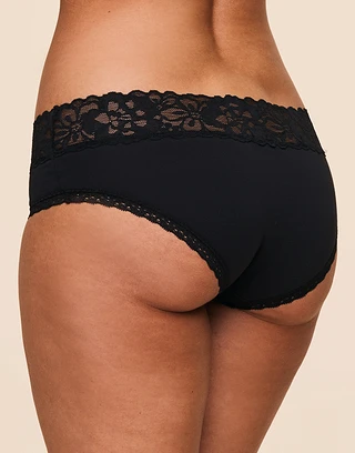 Miley C1 Hipster Black panty bundle Model 1
