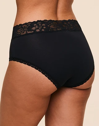 Colline C1 High Waisted Black panty bundle Model 1