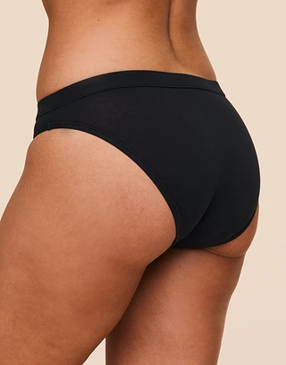 Period Proof Brief Dark Black panty bundle Model 1