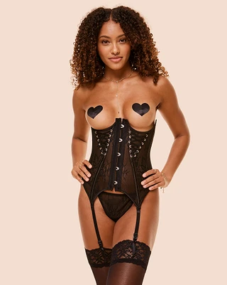 Alice Black corset bundle Model 1