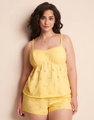MaryLou Light Yellow 2 Plus sleepwear bundle Model 2