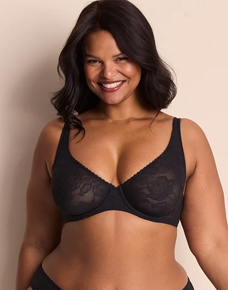 Winona Black Plus Unlined bra bundle Model 2