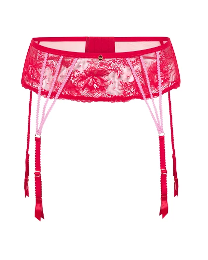 Meadow Medium Purple Garter Belt, XS-4X | Adore Me