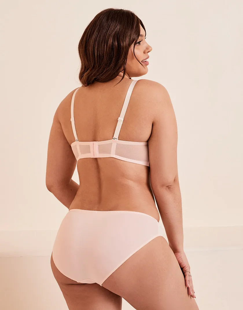 Kayeena Light Pink 2 Lightly Lined bra bundle Model 3