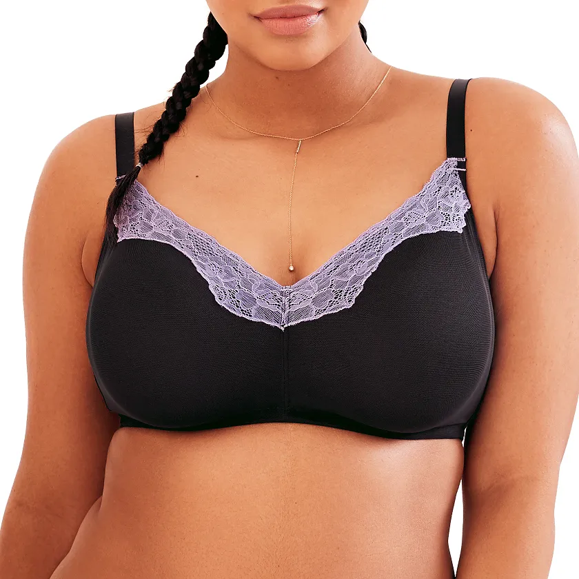 Enora Black 2 Unlined bra bundle Model 1