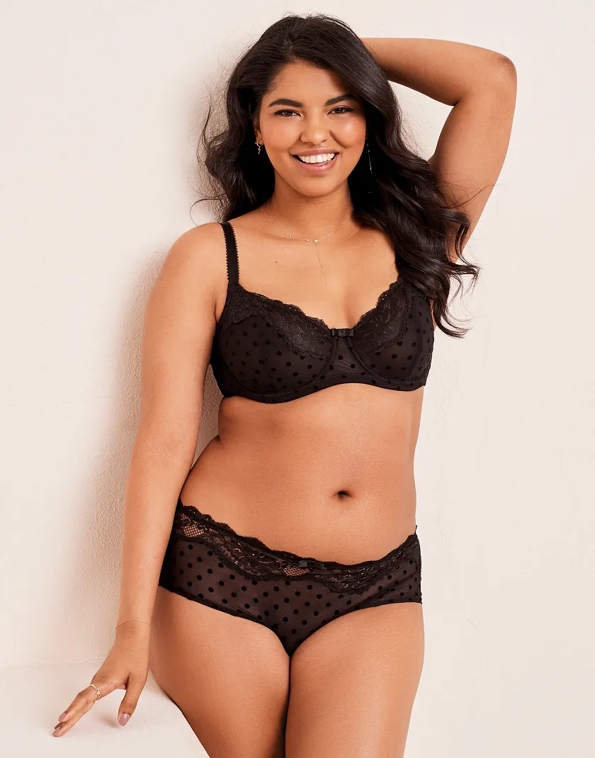Leah Black 2 Unlined bra bundle Model 2