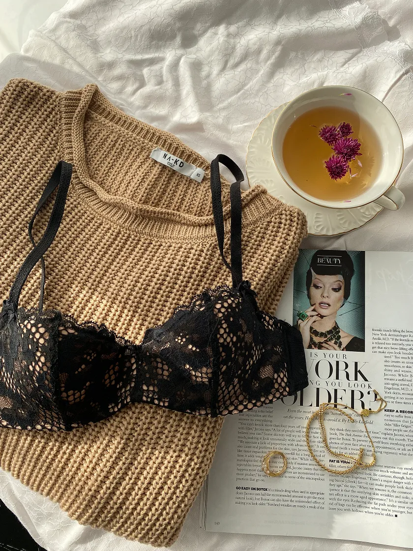 Dolle Black 2 Lightly Lined bra bundle Still 2