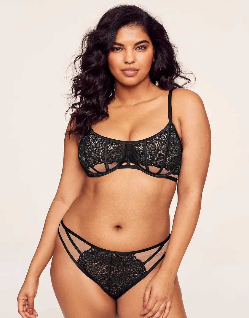 Casey Black 2 Unlined bra bundle Model 4