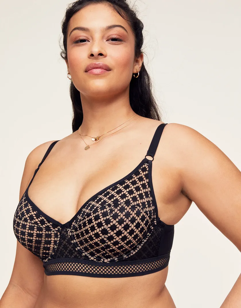 Tatum Black 2 Unlined bra bundle Model 2