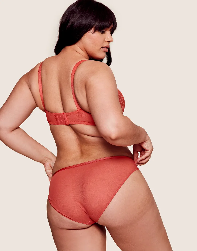 Trezza Dark Orange 2 Contour bra bundle Model 3