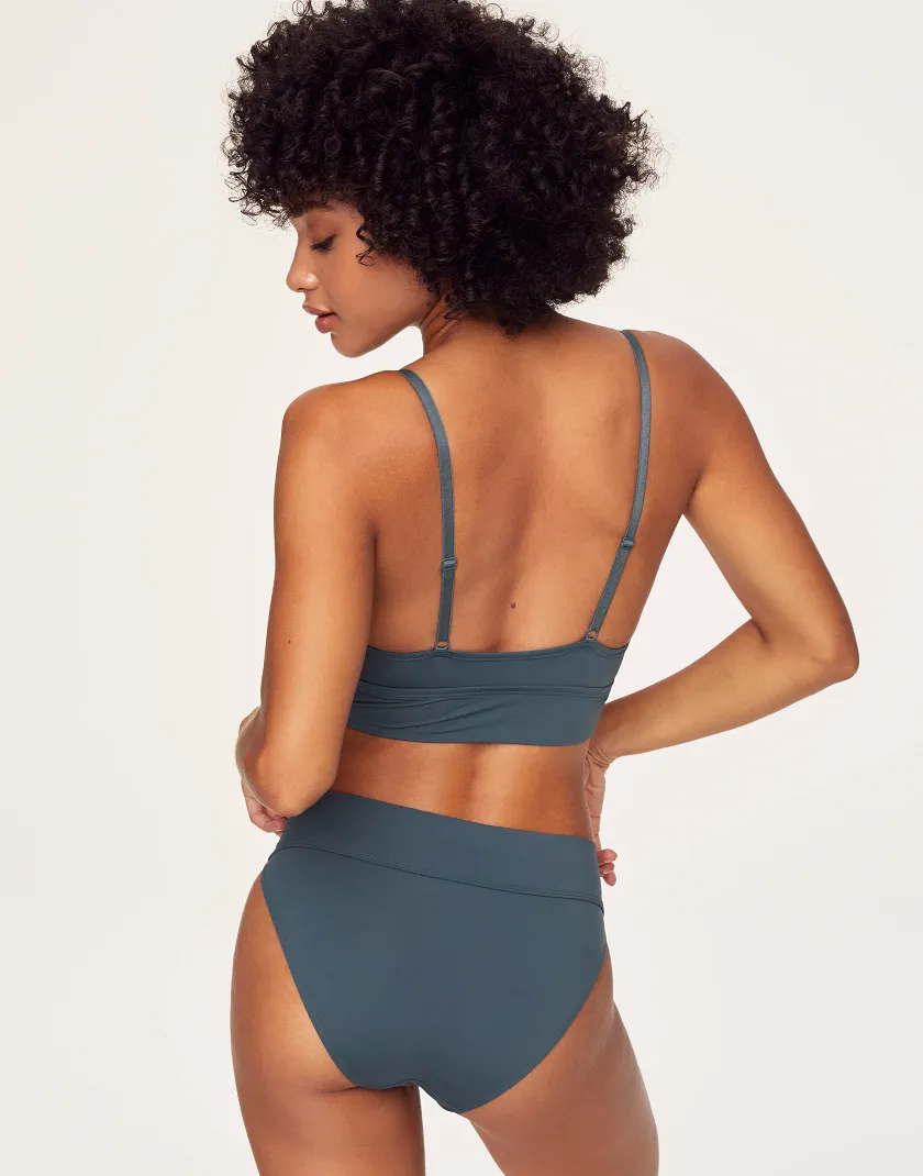 Fatima Dark Gray 3 Unlined bra bundle Model 5