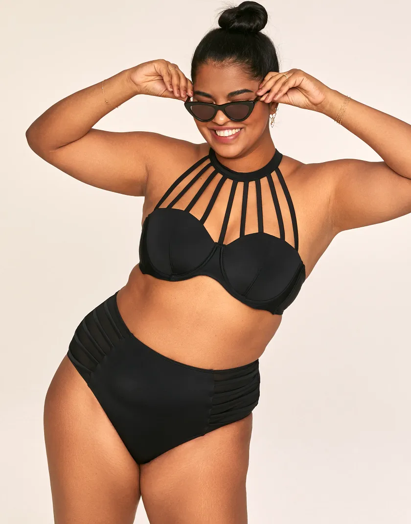 Enisa Black 2 Contour swimwear bundle Model 4