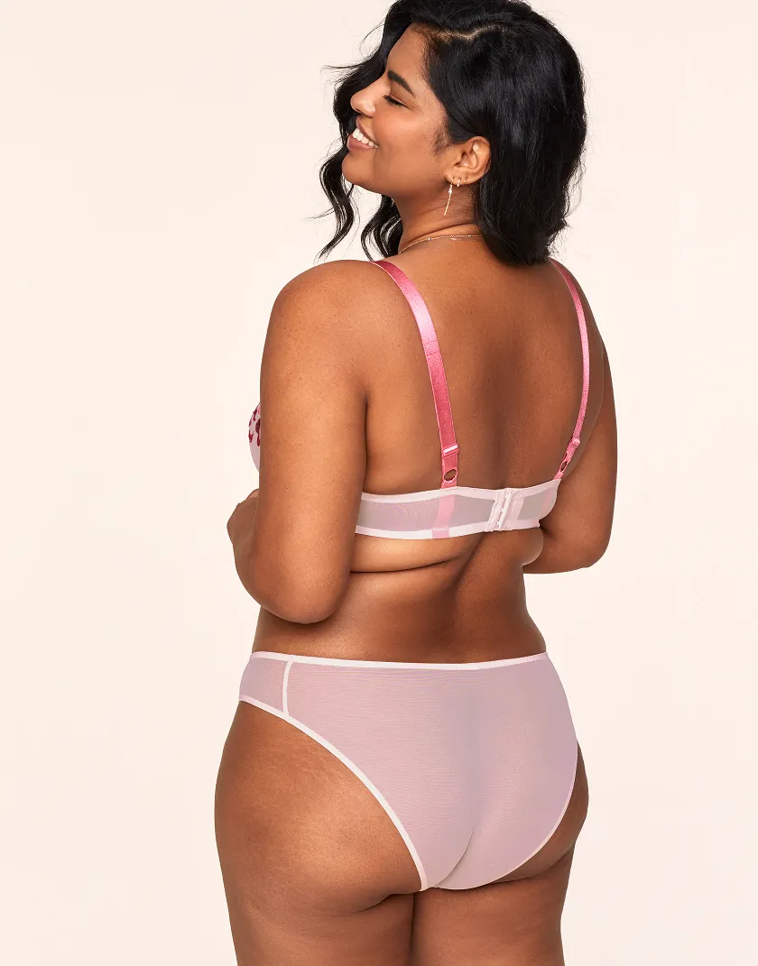 Tiana Light Pink 3 Unlined bra bundle Model 6