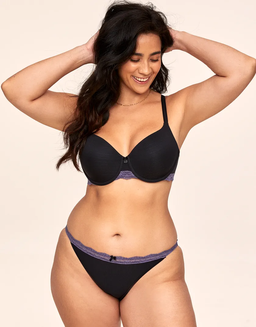Annabelle Bikini Black panty bundle Model 3
