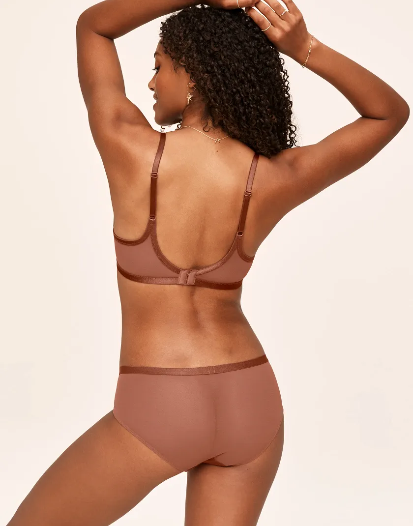 Acacia Dark Brown 2 Contour bra bundle Model 3