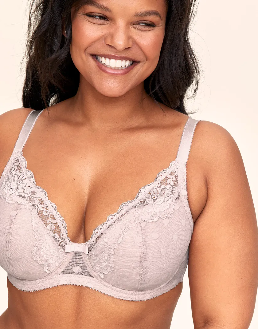 Amalee Medium Purple 2 Lightly Lined bra bundle Model 1