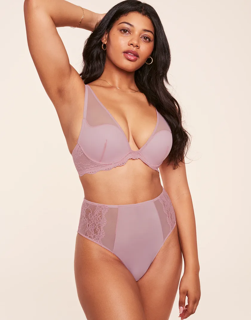 Joslyn Medium Pink 2 Push Up bra bundle Model 3