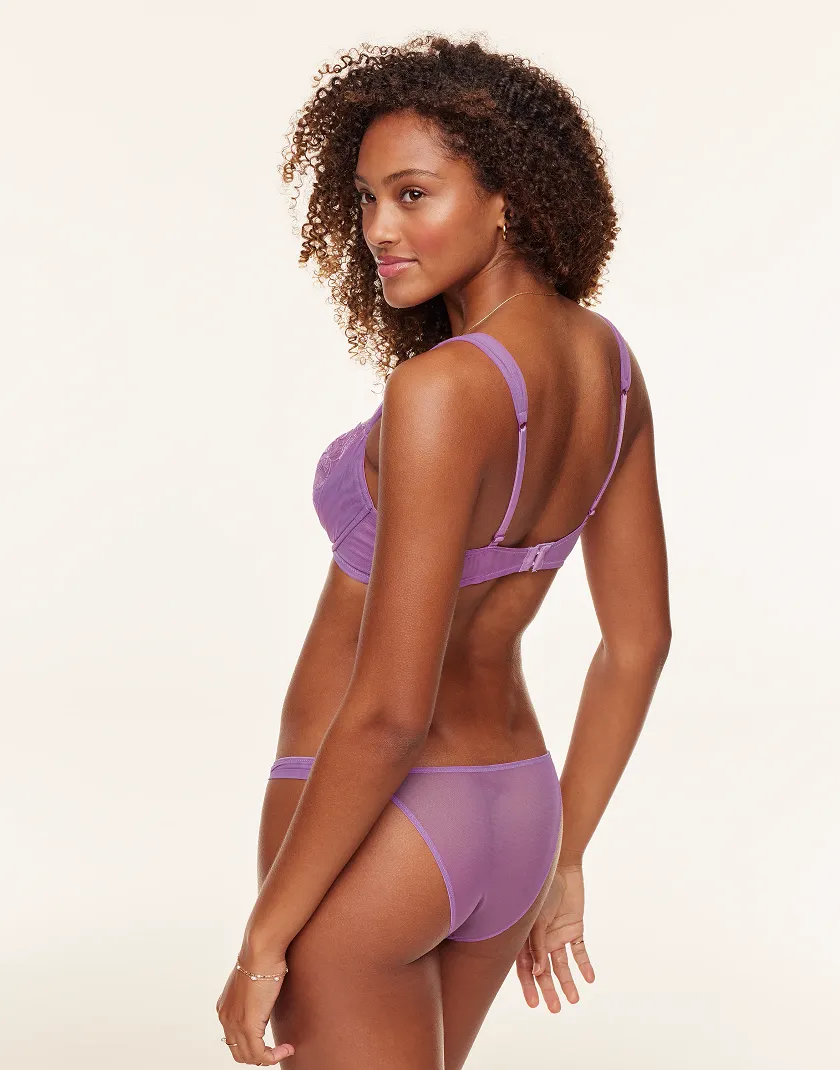 Sofia Dark Purple 2 Contour bra bundle Model 5