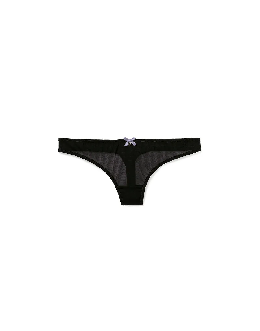 Ella Thong Black panty bundle Still 1
