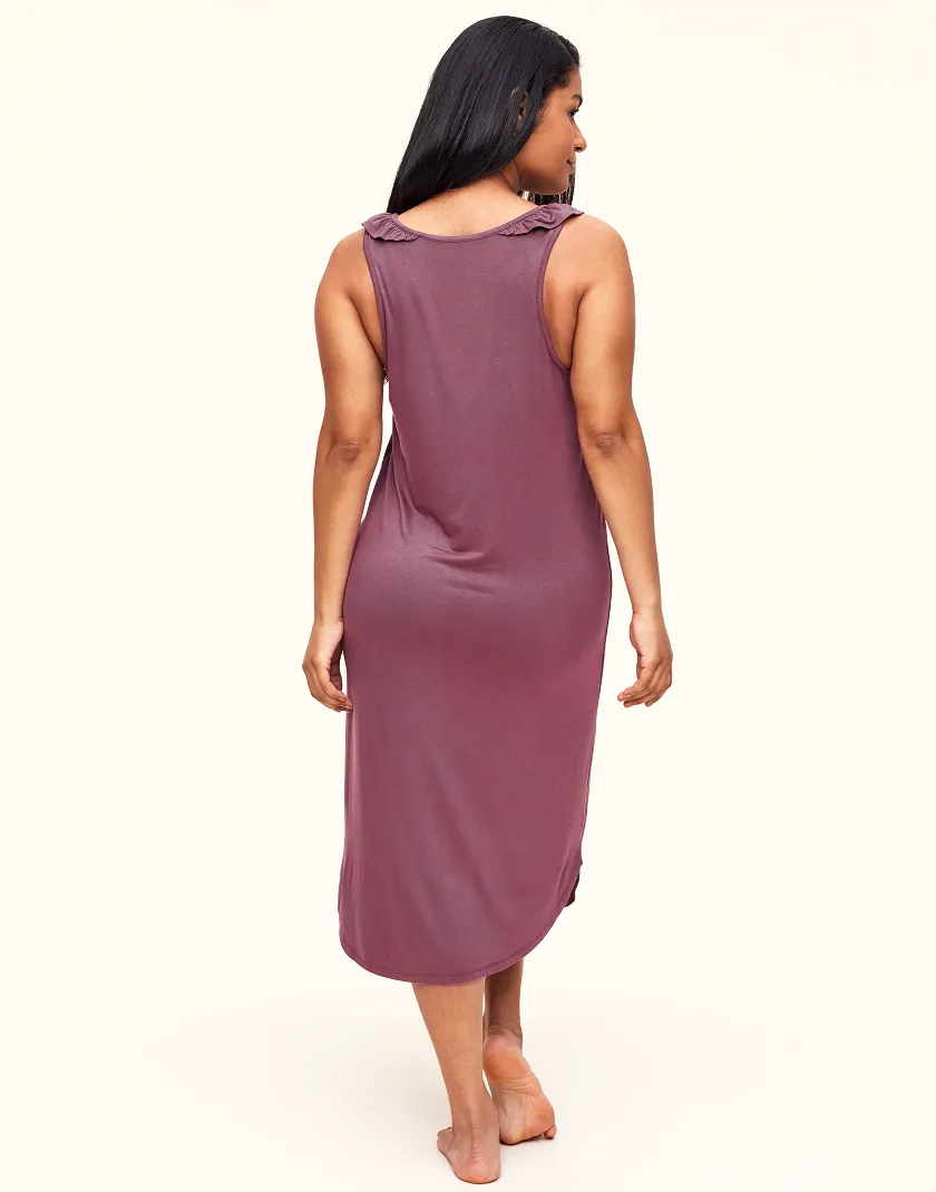 Colette Maternity Dark Purple Plus sleepwear bundle Model 6