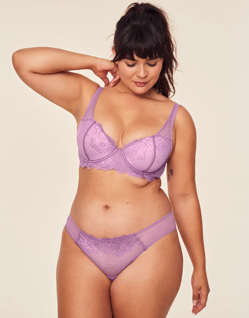 Marella Dark Purple 2 Lightly Lined bra bundle Model 3
