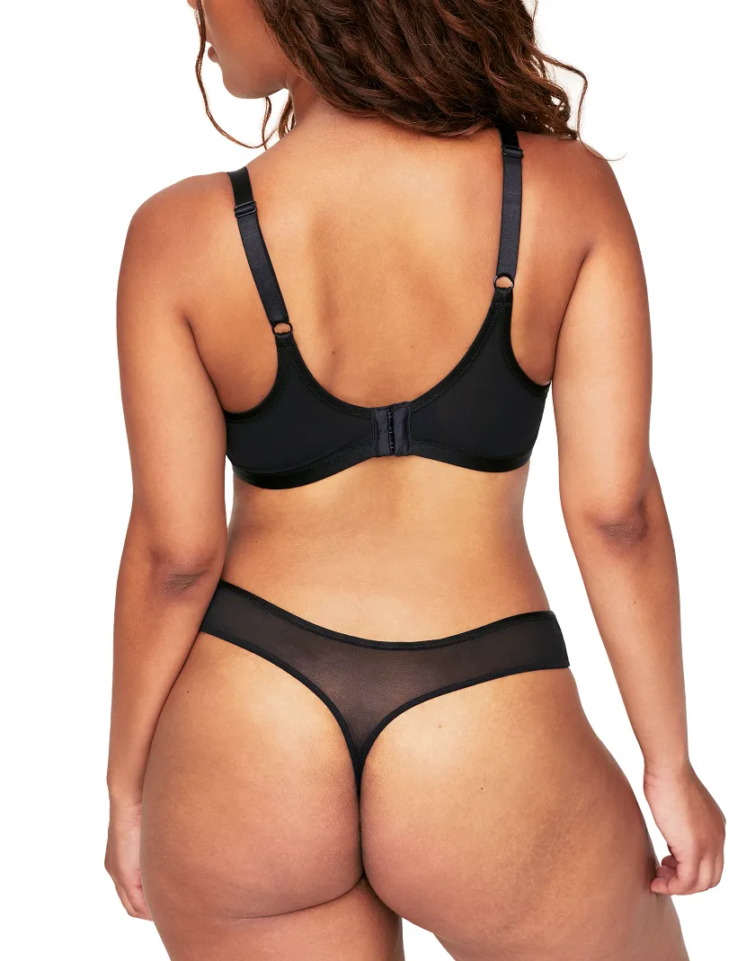 Acacia Thong Black panty bundle Model 3