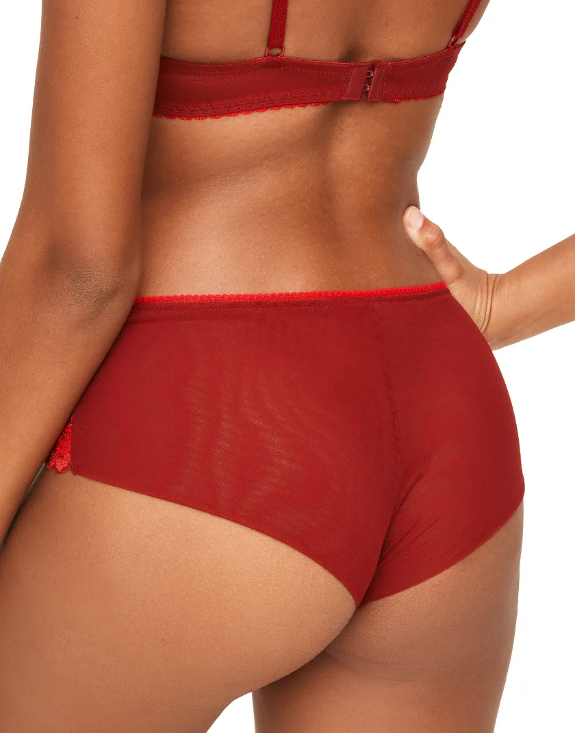 Cinthia Hipster Dark Red panty bundle Model 3