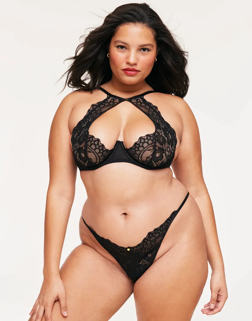 Talulah Black 2 Unlined bra bundle Model 4