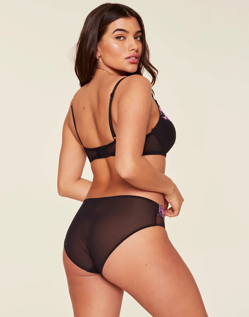 Audrina Black 2 Push Up bra bundle Model 4
