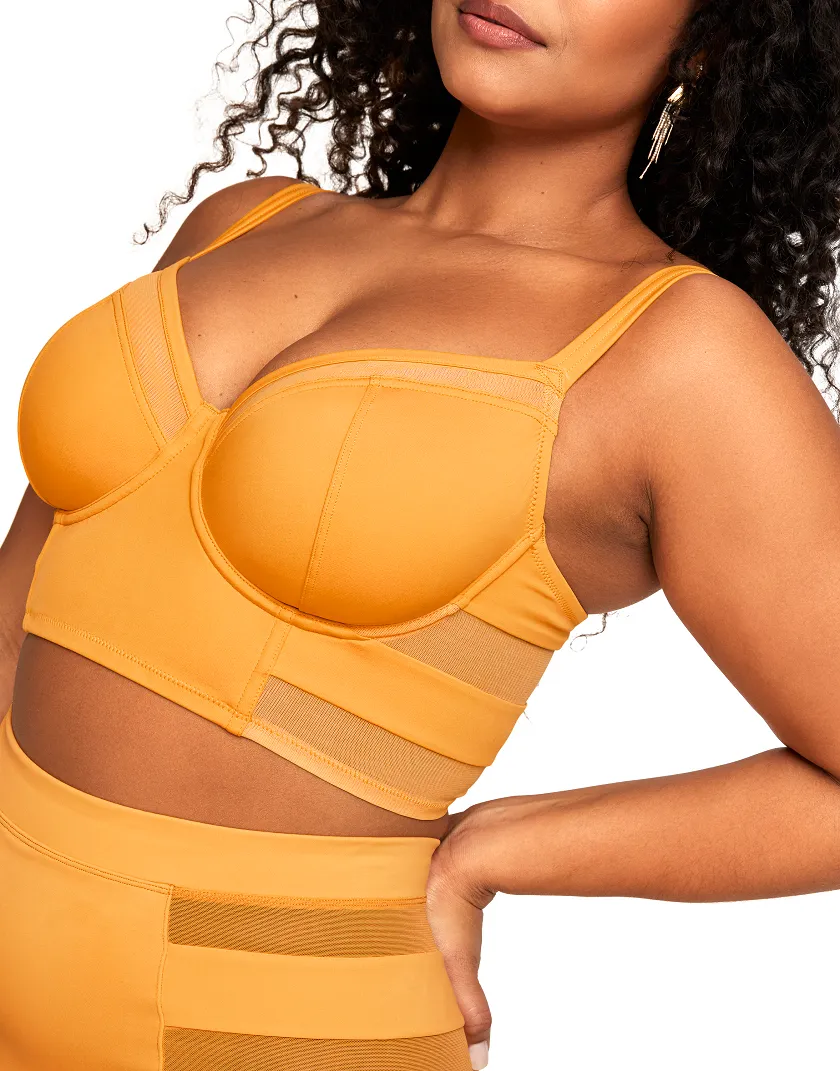 Daeny Medium Orange 2 Contour swimwear bundle Model 3