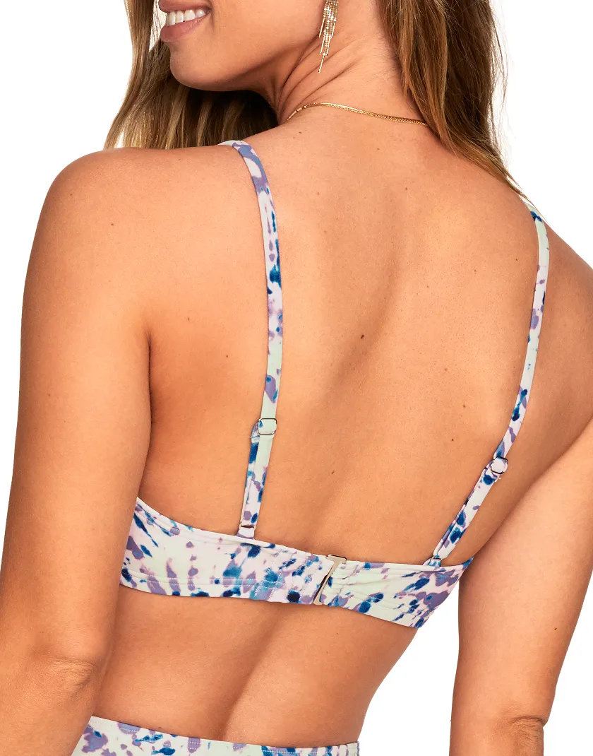 Lissa Tie Dye White 2 Lightly Lined swimwear bundle Model 2