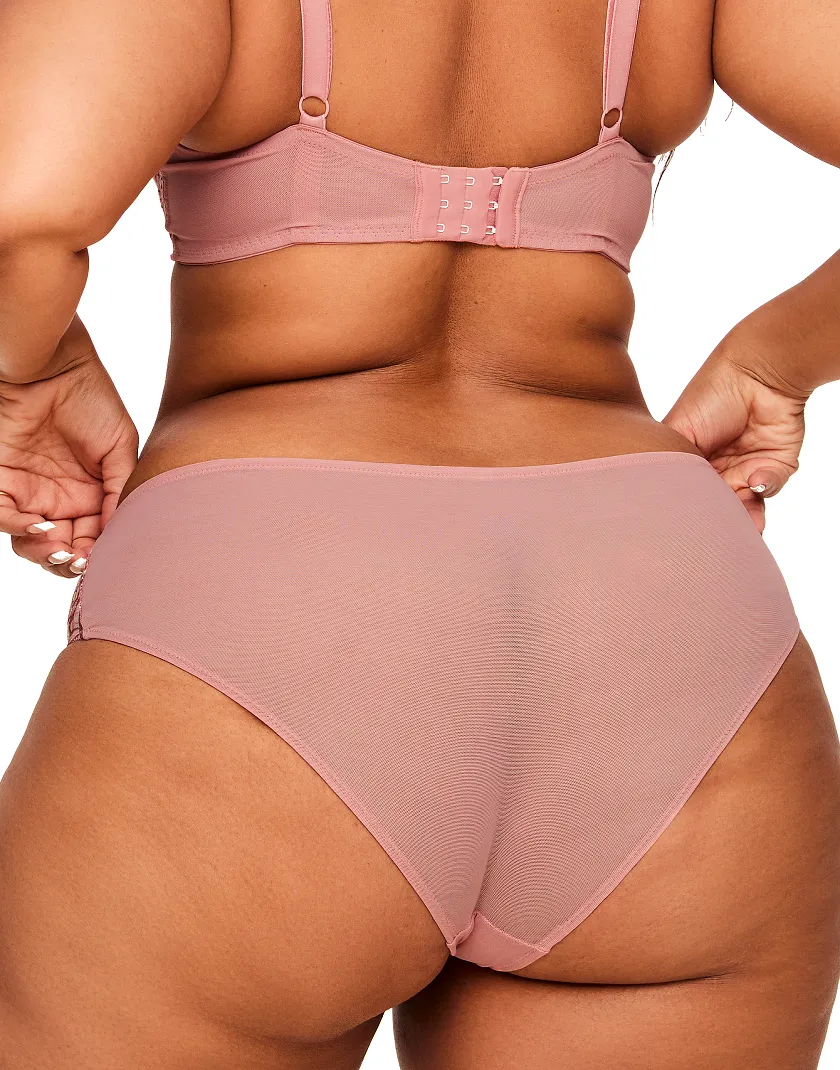 Colete Floral Brown 2 Contour bra bundle Model 5