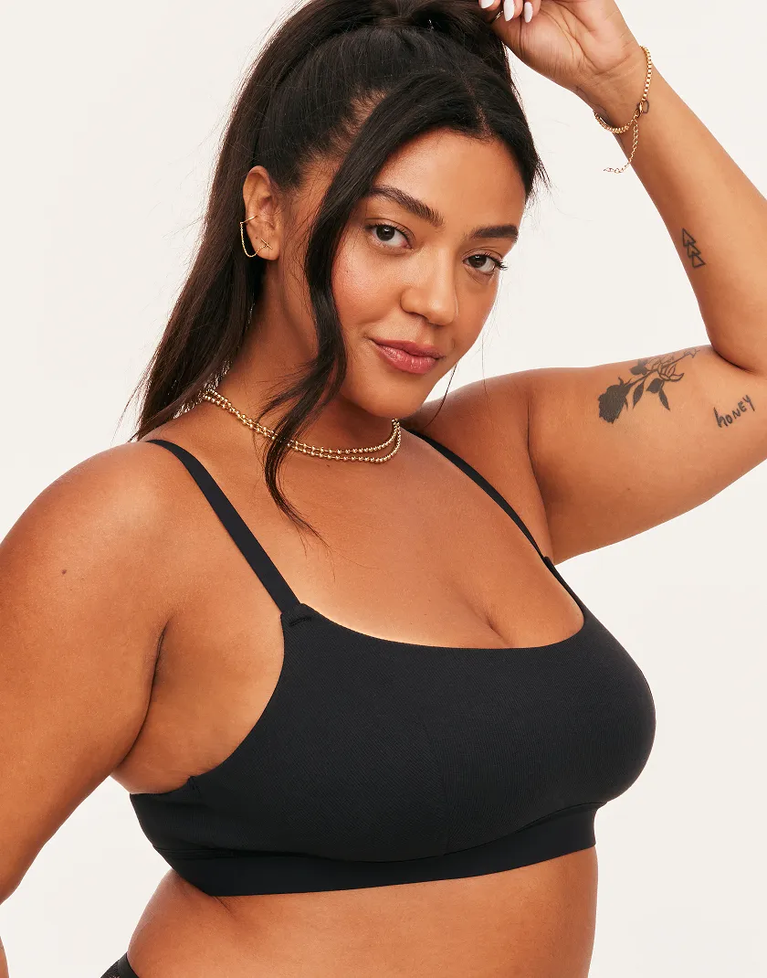 Rory Black Unlined bra bundle Model 6