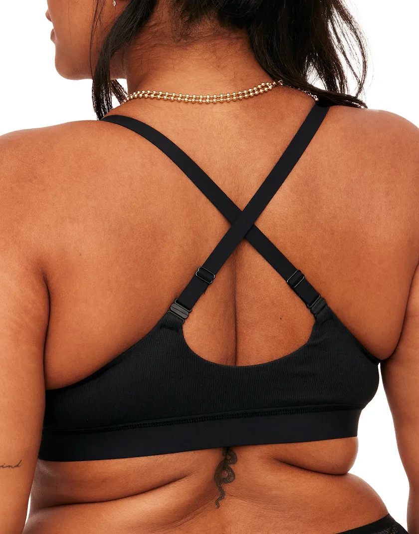 Rory Black Unlined bra bundle Model 3