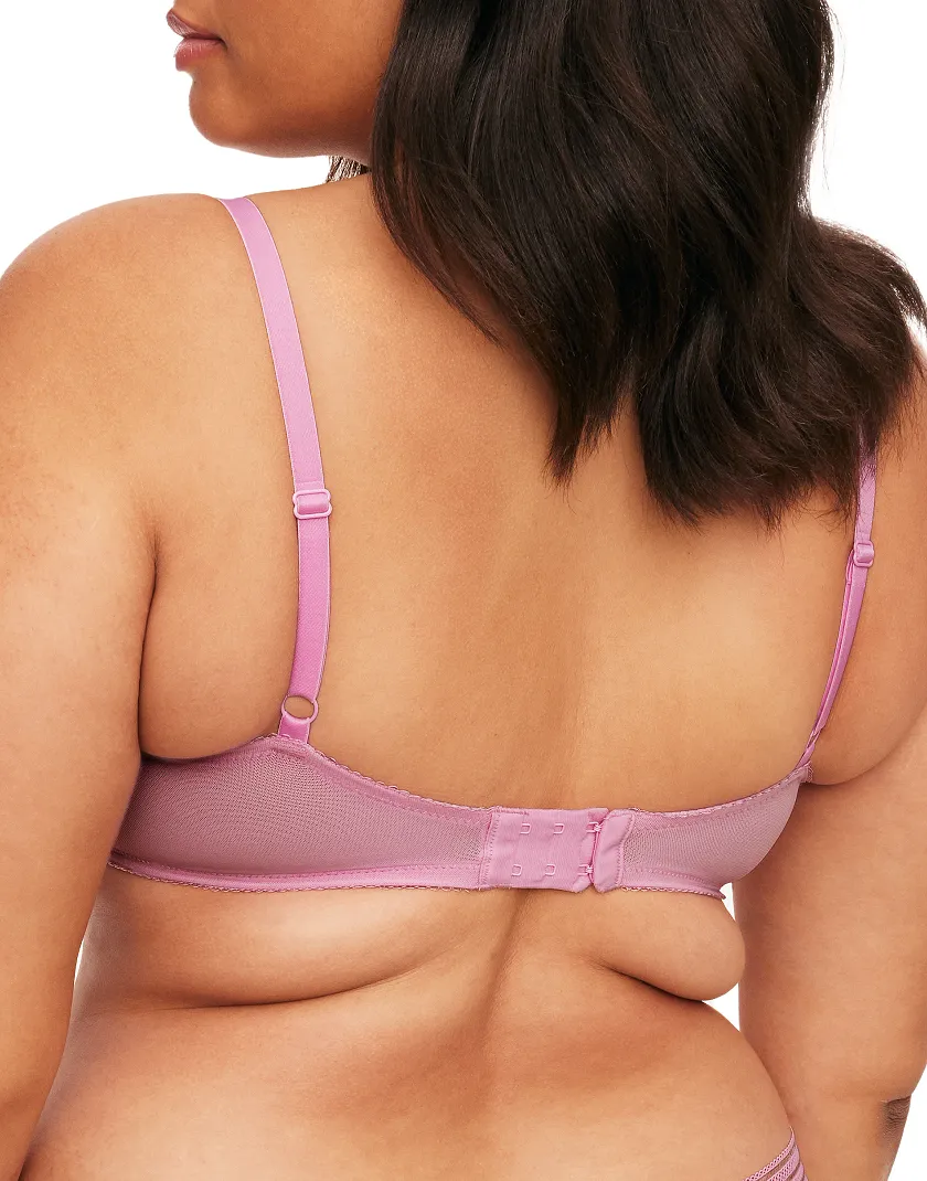 Nolie Medium Purple 2 Unlined bra bundle Model 4
