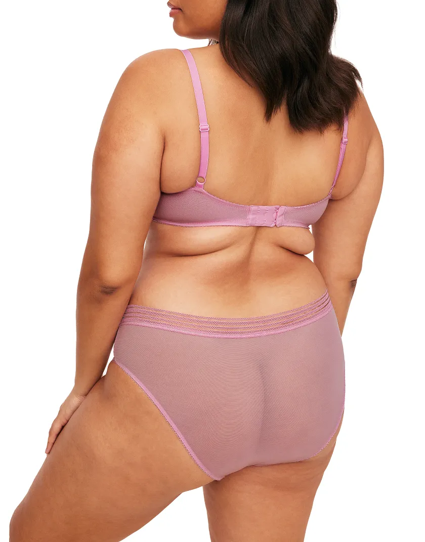 Nolie Medium Purple 2 Unlined bra bundle Model 8