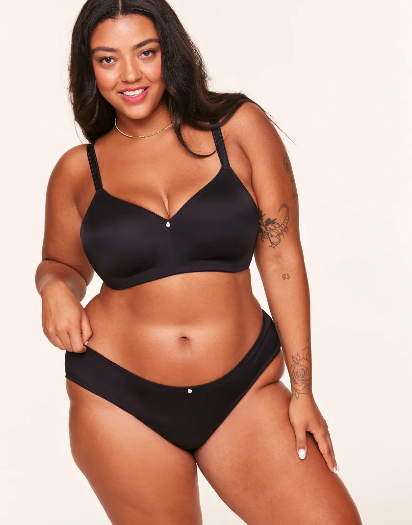 Johana B1 Black 2 Plus Contour bra bundle Model 3