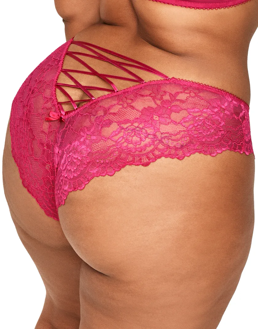 Enny Solo Cheeky Dark Pink panty bundle Model 1
