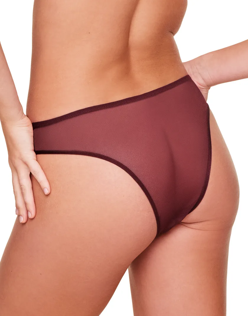 Andy Bikini Dark Red panty bundle Model 2